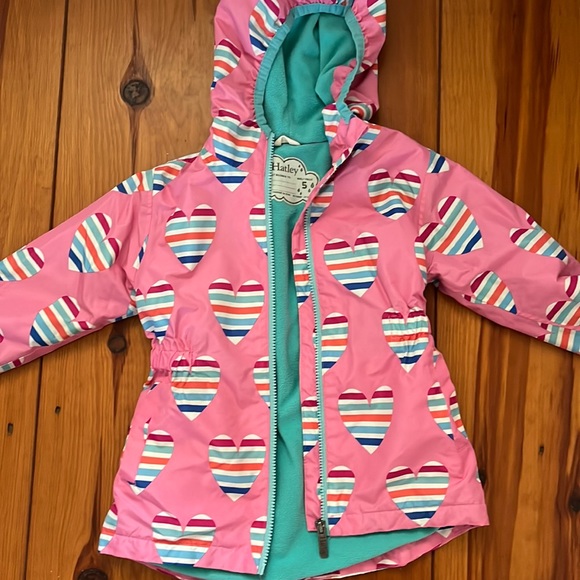 Hatley Jackets & Coats Hatley Heart Raincoat Poshmark